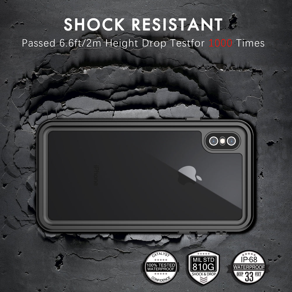  inkolelo Waterproof case for iPhone 12 Pro, Built-in