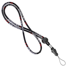 Load image into Gallery viewer, inkolelo Phone Lanyard, Universal Cell Phone Lanyard with Adjustable Terylene Neck Strap(Black)
