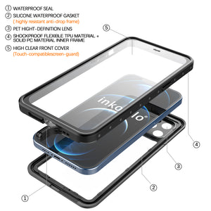 WATERPROOF CASE FOR IPHONE 12 PRO MAX