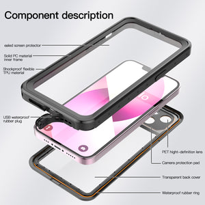 WATERPROOF CASE FOR IPHONE 13 PRO MAX